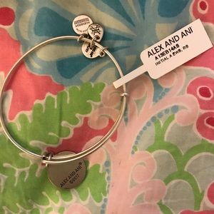 Alex and Ani Initial A Bracelet